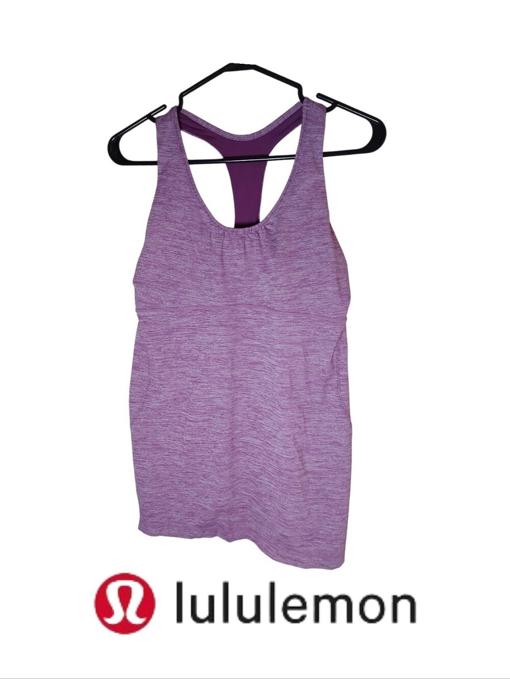 Lululemon Purple Magenta Stretchy Atheletic Tank Top